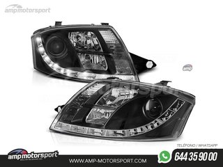 FAROS DELANTEROS LUZ DIURNA LED REAL DRL PARA AUDI TT 8N