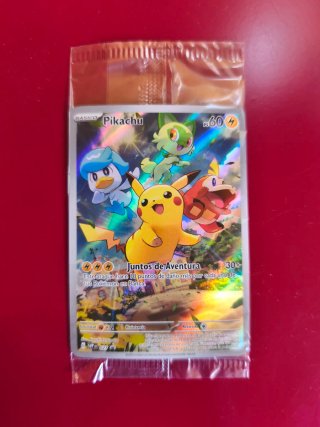 Carta Pokémon Pikachu Promo Evoluciones de Paldea