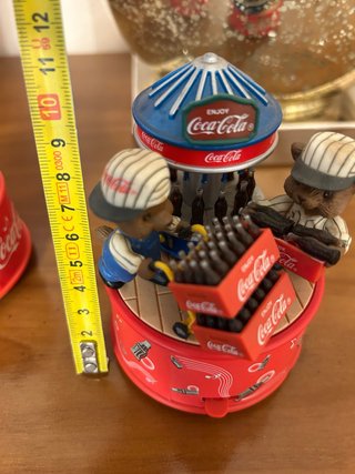 Caja de música vintage Coca-Cola Enesco