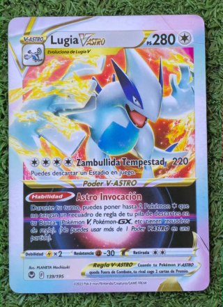 Carta Pokémon Lugia V-ASTRO
