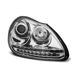 Faros Xenon para Porsche Cayenne de 2002 a 2007 Cr