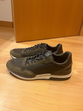 Zapatillas Scalpers Verde y Negro