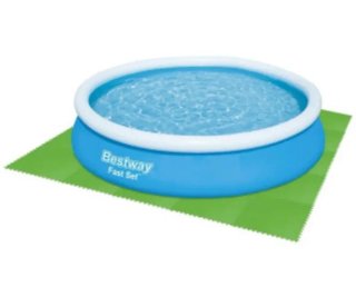 Base Protector Suelo Piscina Bestway 9 Piezas