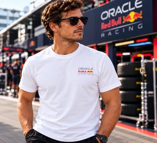 Camiseta Blanca Red Bull Racing F1