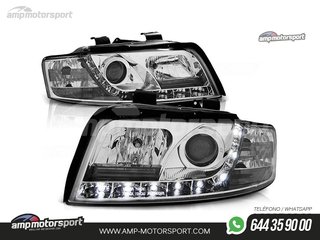 FAROS DELANTEROS LUZ DIURNA LED PARA AUDI A4 B6