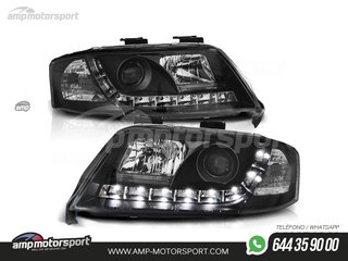 FAROS DELANTEROS LUZ DIURNA LED PARA AUDI A6 4B