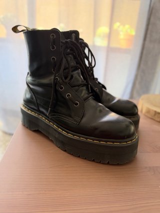 Botas Dr. Martens Plataforma Negras Talla 42