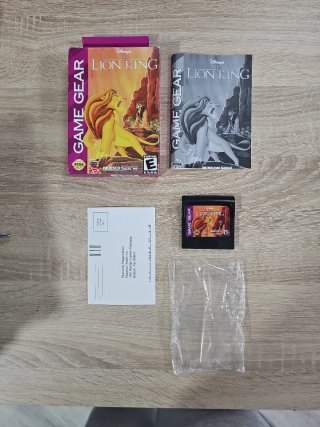 The Lion King (El Rey León) - Sega Game Gear