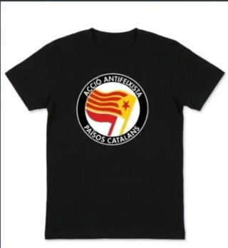 Camiseta Acció Antifeixista Països Catalans.