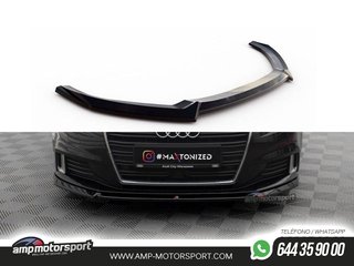 SPOILER / LIP DELANTERO V2 PARA AUDI A3 SPORTBACK 8V 2016-2020