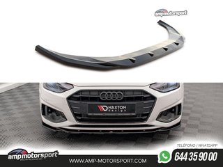 SPOILER / LIP DELANTERO V2 PARA AUDI A4 B9 2019-