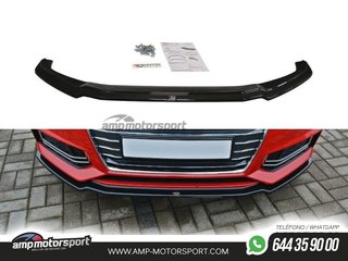 SPOILER / LIP DELANTERO V1 PARA AUDI S4 / A4 S-LINE B9 2015-2019