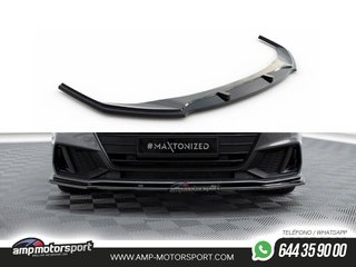 SPOILER / LIP DELANTERO V2 PARA AUDI S7 / A7 S-LINE C8 2017-2023 / 2023-