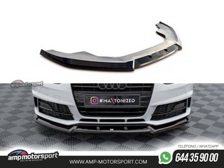 SPOILER / LIP DELANTERO V1 PARA AUDI A4 COMPETITION B8 2011-2015