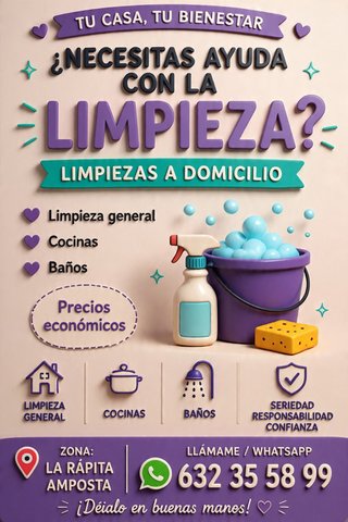 Servicio de Limpieza a Domicilio - Terres del Ebre