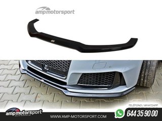 SPOILER / LIP DELANTERO V1 PARA AUDI RS3 8V SPORTBACK 2015-2016