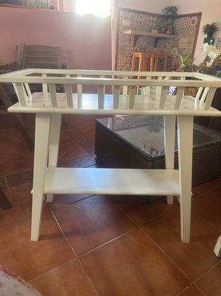 Mueble macetero Ikea Lantliv blanco