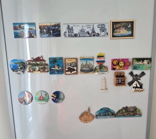 Colección de 21 Imanes de Viaje
