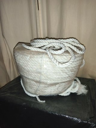 Rollo de Cuerda Blanca, cabo