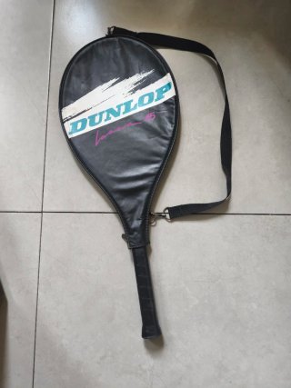 Funda Dunlop ochentera y Raqueta de aprendizaje