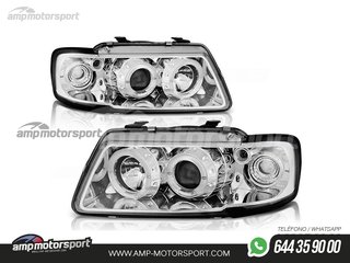 FAROS DELANTEROS OJOS DE ANGEL PARA AUDI A3 8L