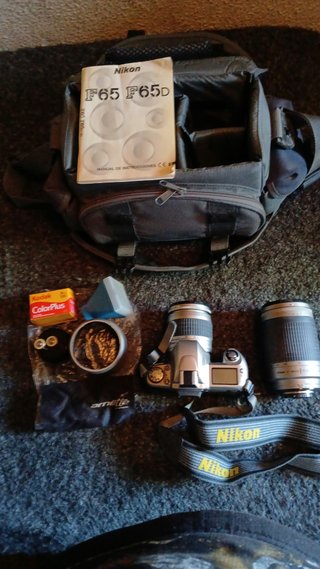 Nikon F65 + 28-80mm + 70-300mm | Kit Analógico