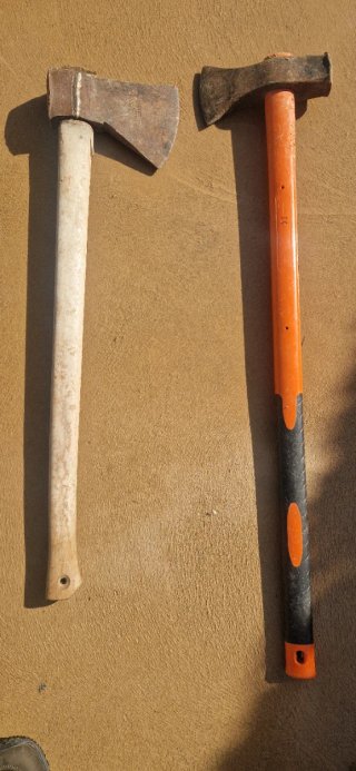 Set de Hacha y Maza para Rajar