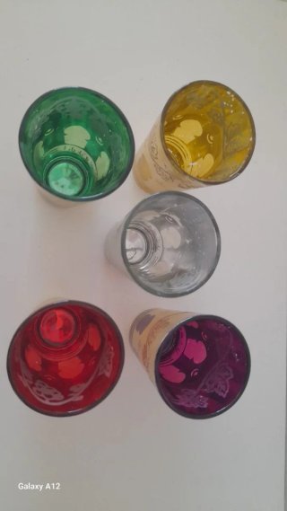 Set de 5 Vasos de Té