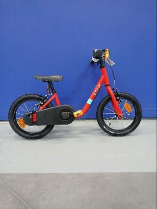 Bicicleta 14 pulgadas niños 3-5 Años 2 en 1 Discover 500