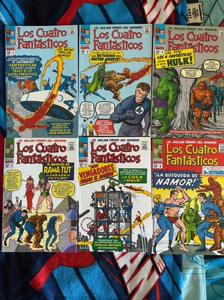 Pack Biblioteca Marvel los 4 fantásticos