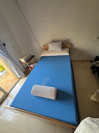 Cama articulada con colchón