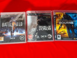 3 Juegos PS3 (Battlefield 3, Medal of Honor)