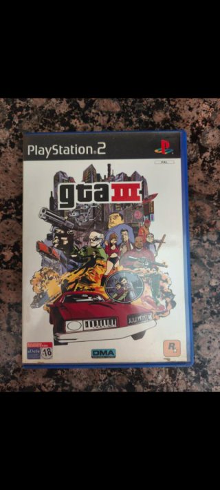 GTA III (Grand Theft Auto) - PlayStation 2
