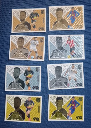 Lote 8 Extra Stickers Liga Este 26-27