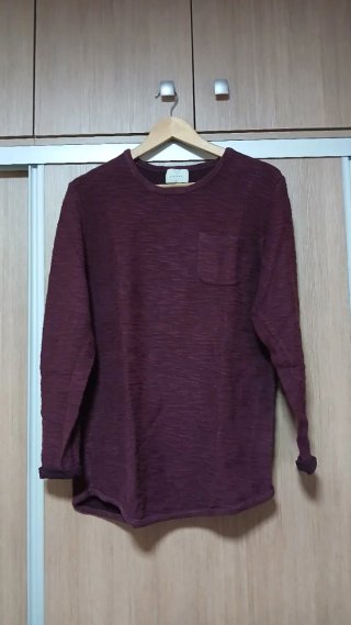 Shana Jersey Burdeos Hombre