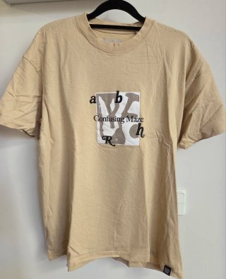 Camiseta Pull & Bear Beige