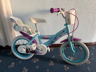 Bicicleta Infantil 15 pulgadas azul Frozen