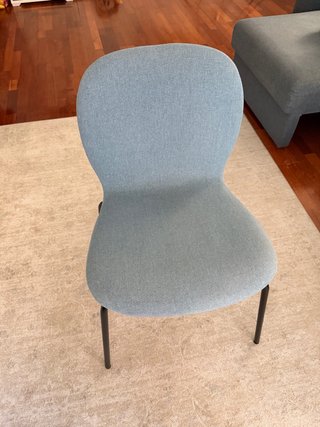 Set 4 sillas Ikea azules