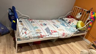 Cama Infantil Extensible Blanca