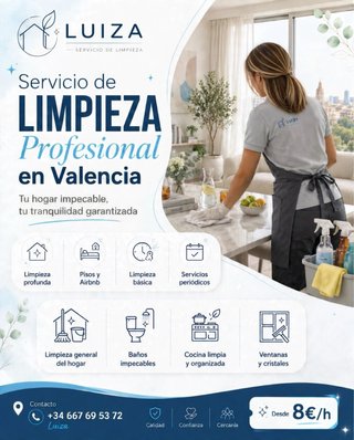Servicio de limpieza profesional en Valencia
