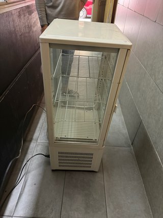 Nevera expositora de mostrador