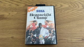 Caja Juego Heavyweight Champ Master System