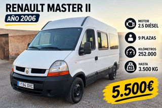 RENAULT MASTER ll 9 PLAZAS