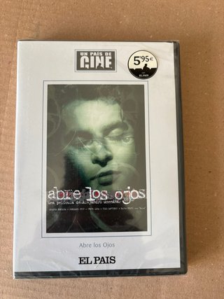DVD Abre los Ojos - Alejandro Amenábar