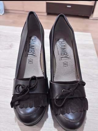 Zapatos Chamby Marrones Talla 41
