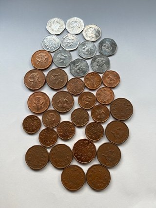 Lote de Monedas de Uganda