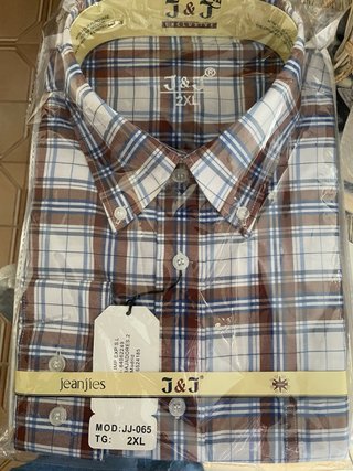 Camisa de Cuadros J&J Talla XXL
