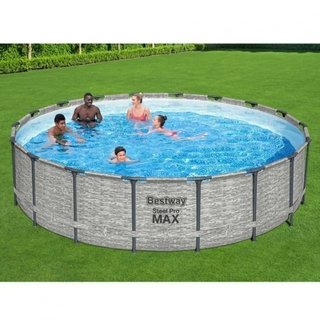 Piscina desmontable redonda Bestway Steel Pro Max Pool Set 549 x 122 cm