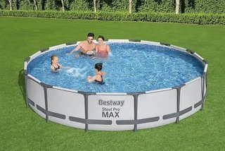 Piscina tubular Bestway Steel Pro MAX 427x84 cm + depuradora 56595