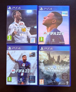 Lote 4 Juegos PS4